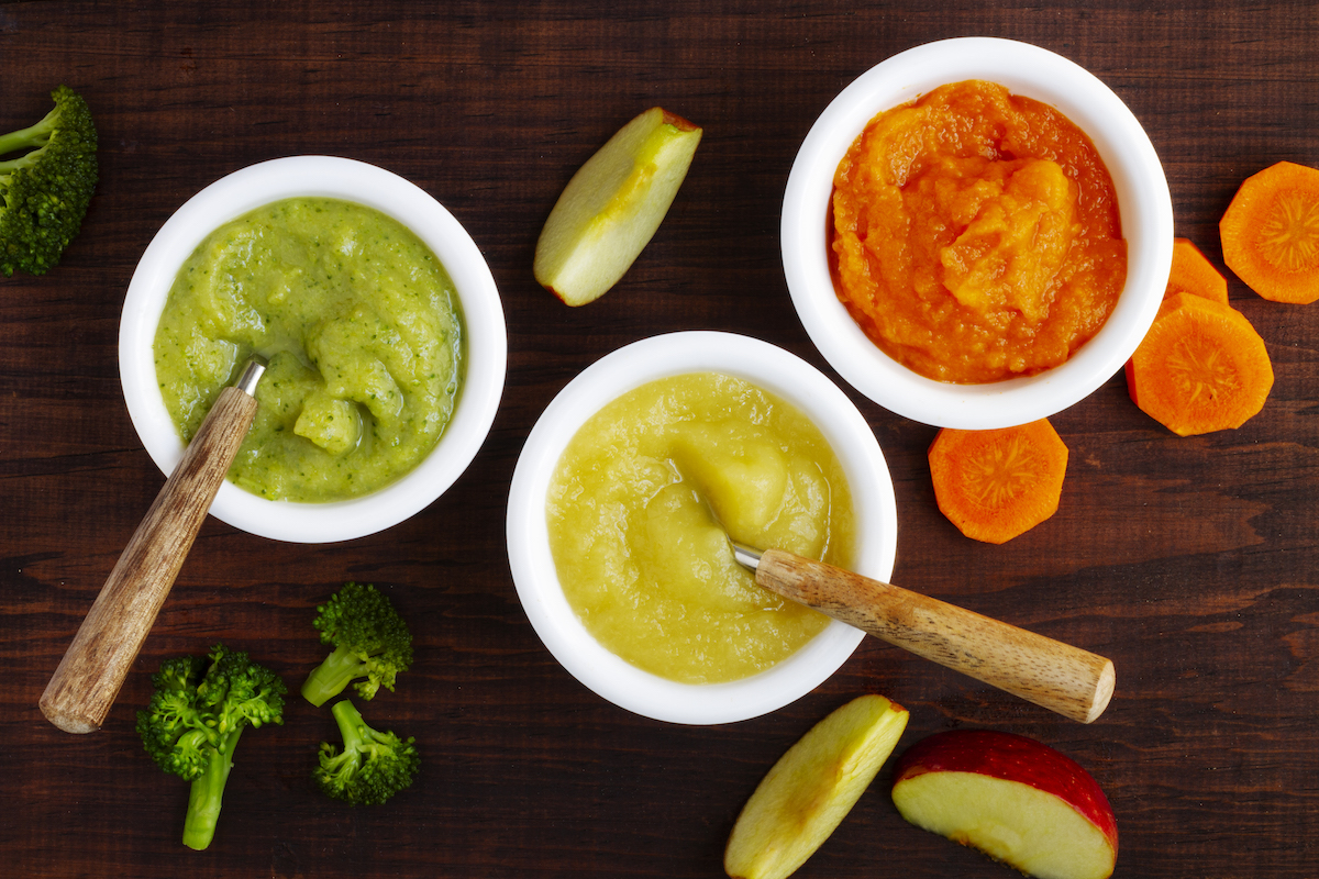 Plats sans morceaux pour bébé !