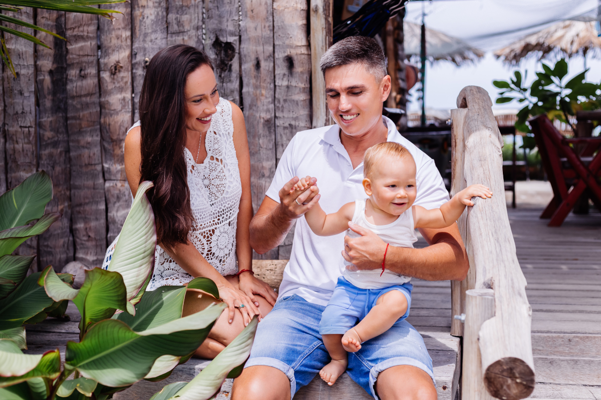 Partir en location avec bébé