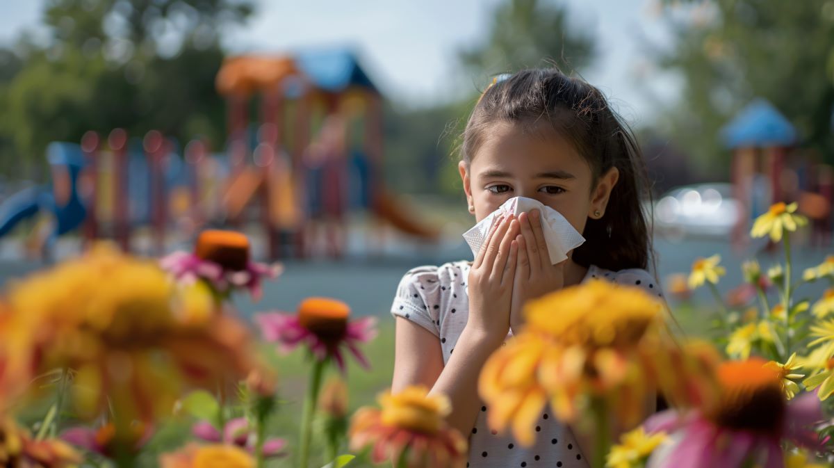 Enfant allergique au pollen Enfant allergique au pollen