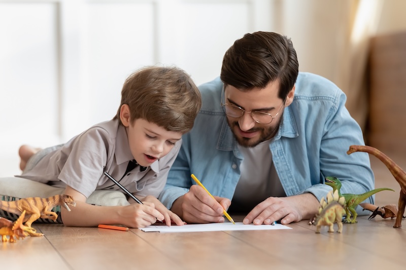 Signification bonhomme dessin de mon enfant