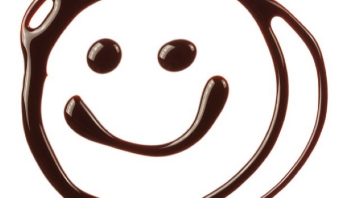 Smiley en chocolat
