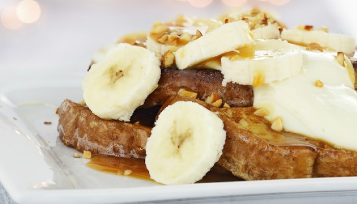 Dés de crème de fromage blanc