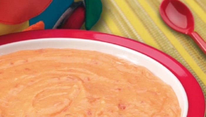 Velouté à la tomate et au poulet