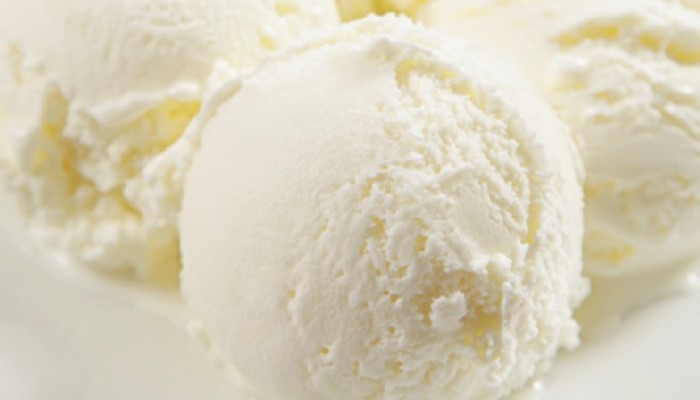 Glace à la vanille