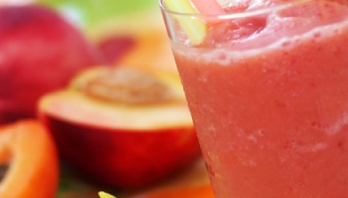 Mousse abricot-fraise