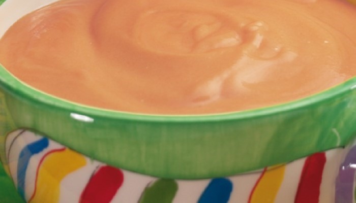 Purée à la tomate et au maïs