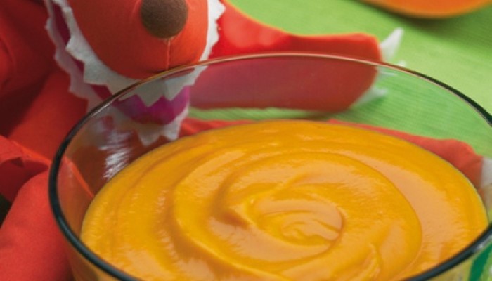 Purée de carotte et potiron