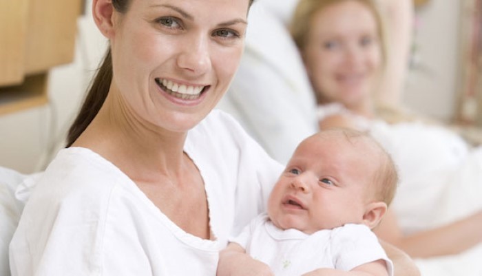 Maman avec son bébé Maman avec son bébé