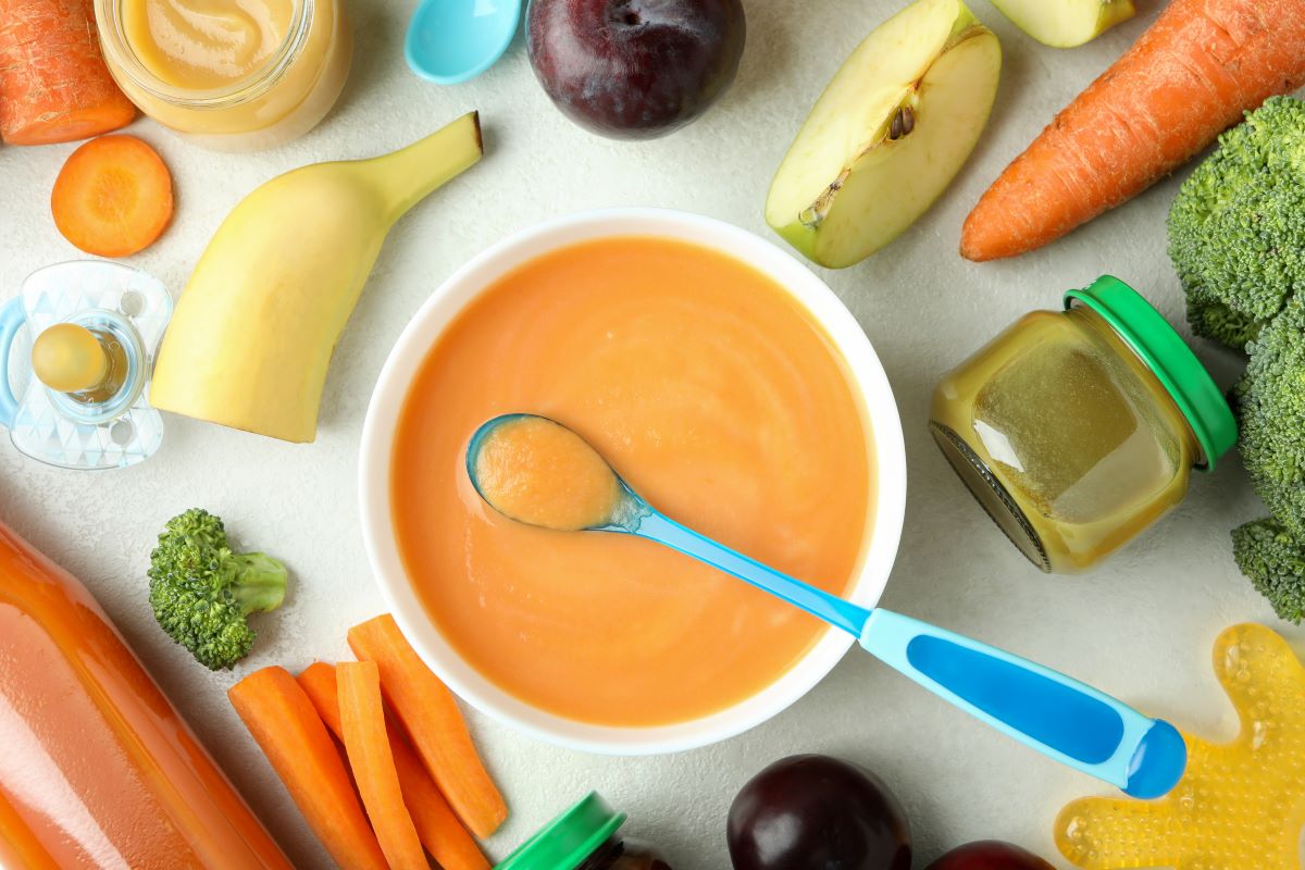 Purée de légumes en pot Purée de légumes en pot