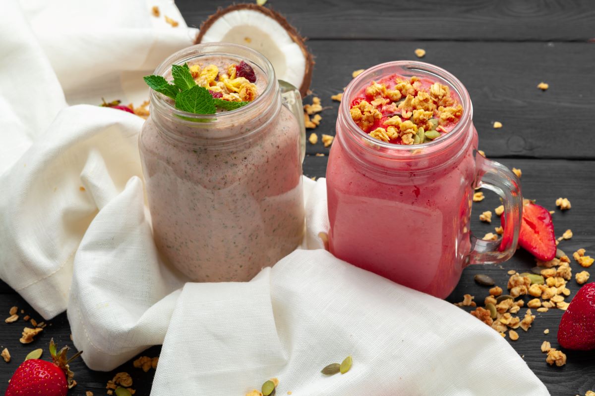 Smoothie de tomate et pastèque Smoothie de tomate et pastèque