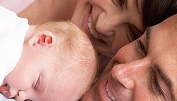 Papa et maman avec bébé