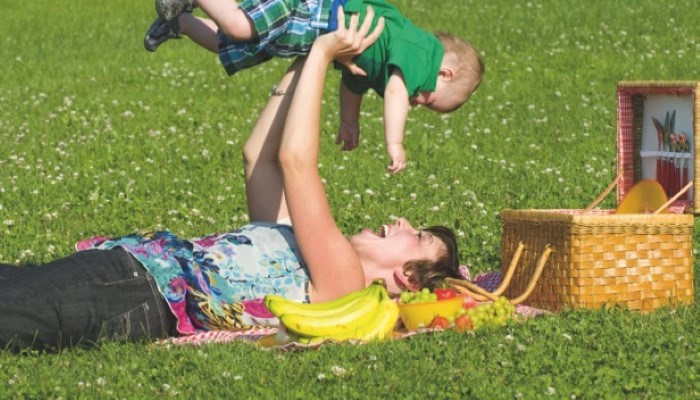 Papa avec son enfant