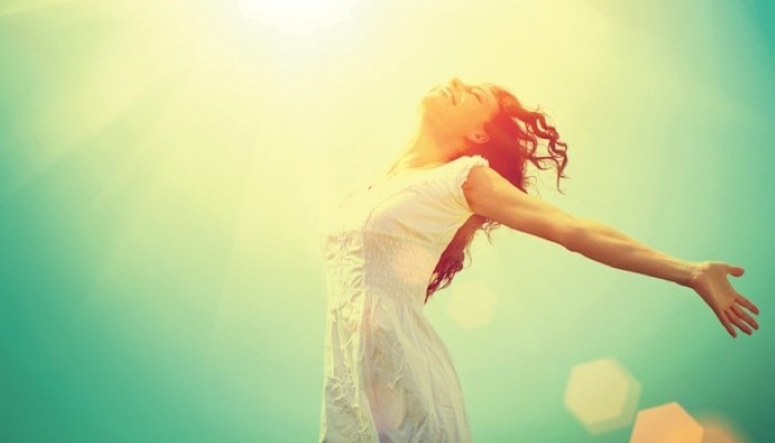 Femme heureuse Femme heureuse