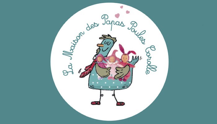 La maison des papas poules de Corolle La maison des papas poules de Corolle
