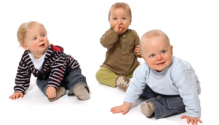 Enfants à la crèche Enfants à la crèche