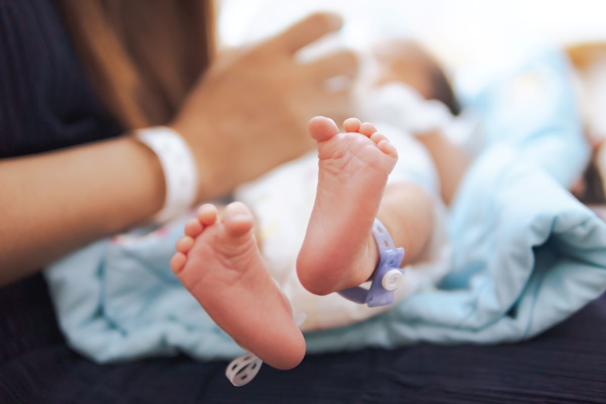 Mon bébé sent des pieds