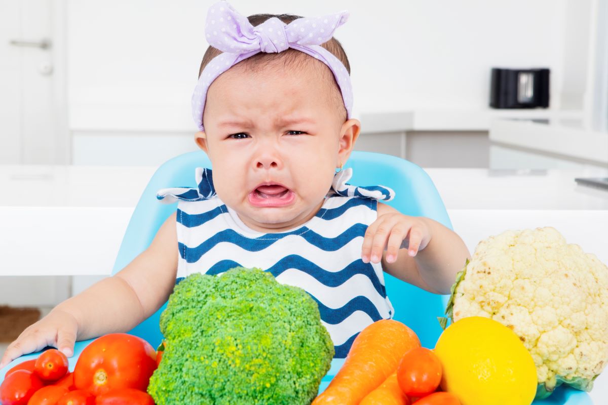 Mon enfant ne mange pas de légumes