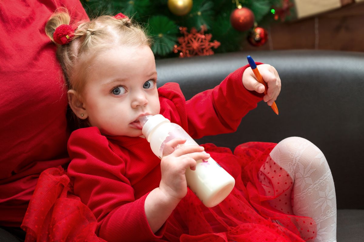 Combien de lait pour un bébé de 14 mois ?