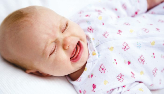 Un bébé qui pleure