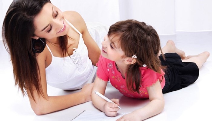 Une maman et sa fille Une maman et sa fille