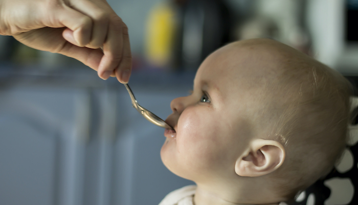 Vitamine D pour un bébé