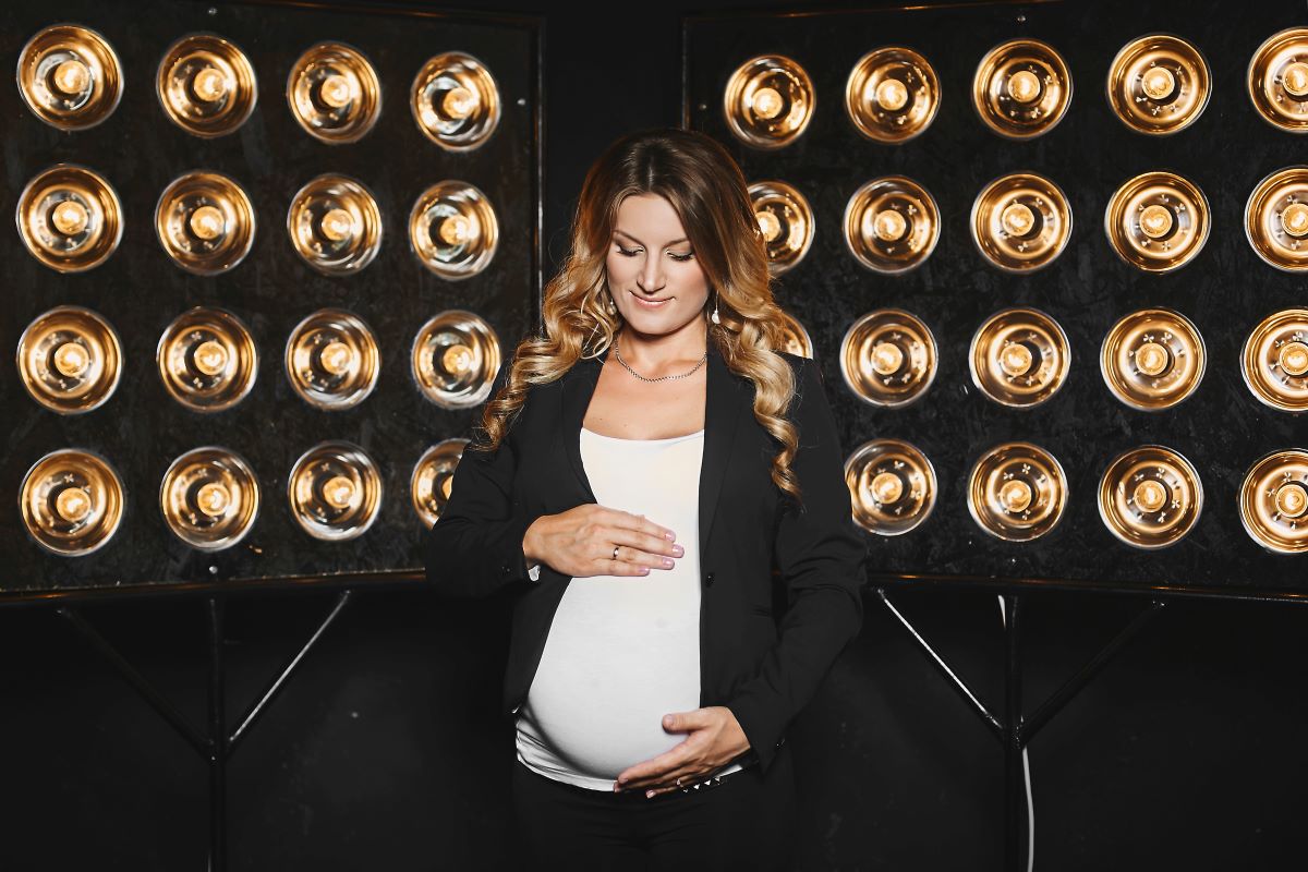 photos de stars enceintes