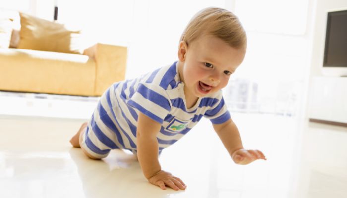 coordination motrice de bébé