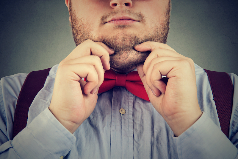 Le double-menton chez les hommes Le double-menton chez les hommes