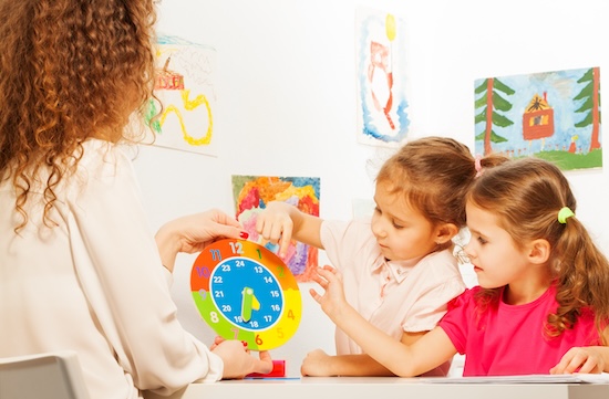 Apprendre l'heure aux enfants