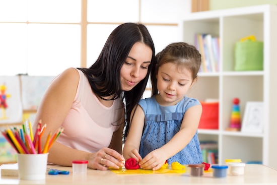 Activités manuelles avec les enfants