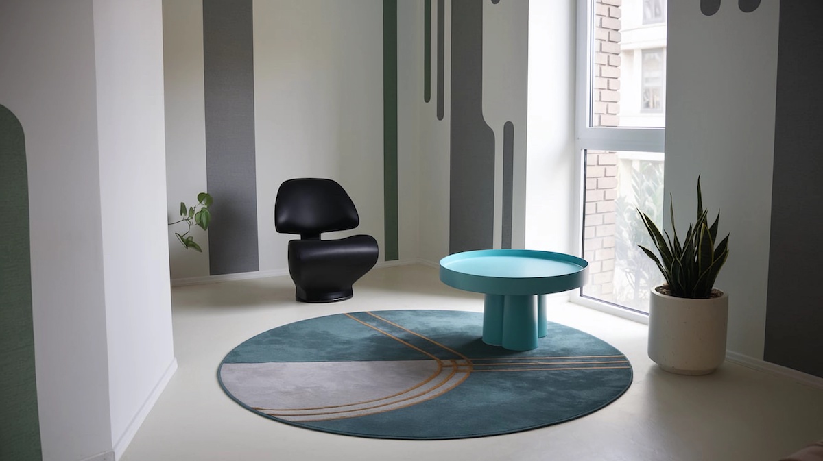Le tapis rond : un remède immédiat contre une décoration trop banale Le tapis rond : un remède immédiat contre une décoration trop banale