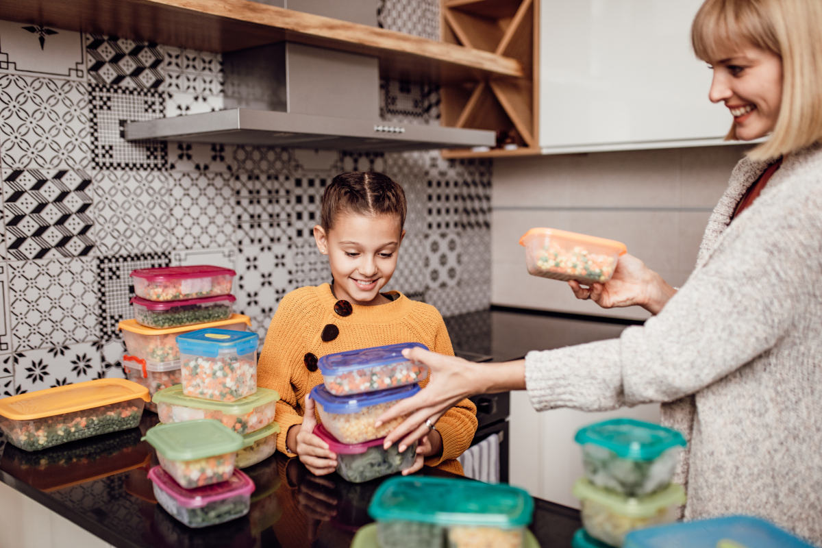 Batch freezer hebdomadaire avec les enfants