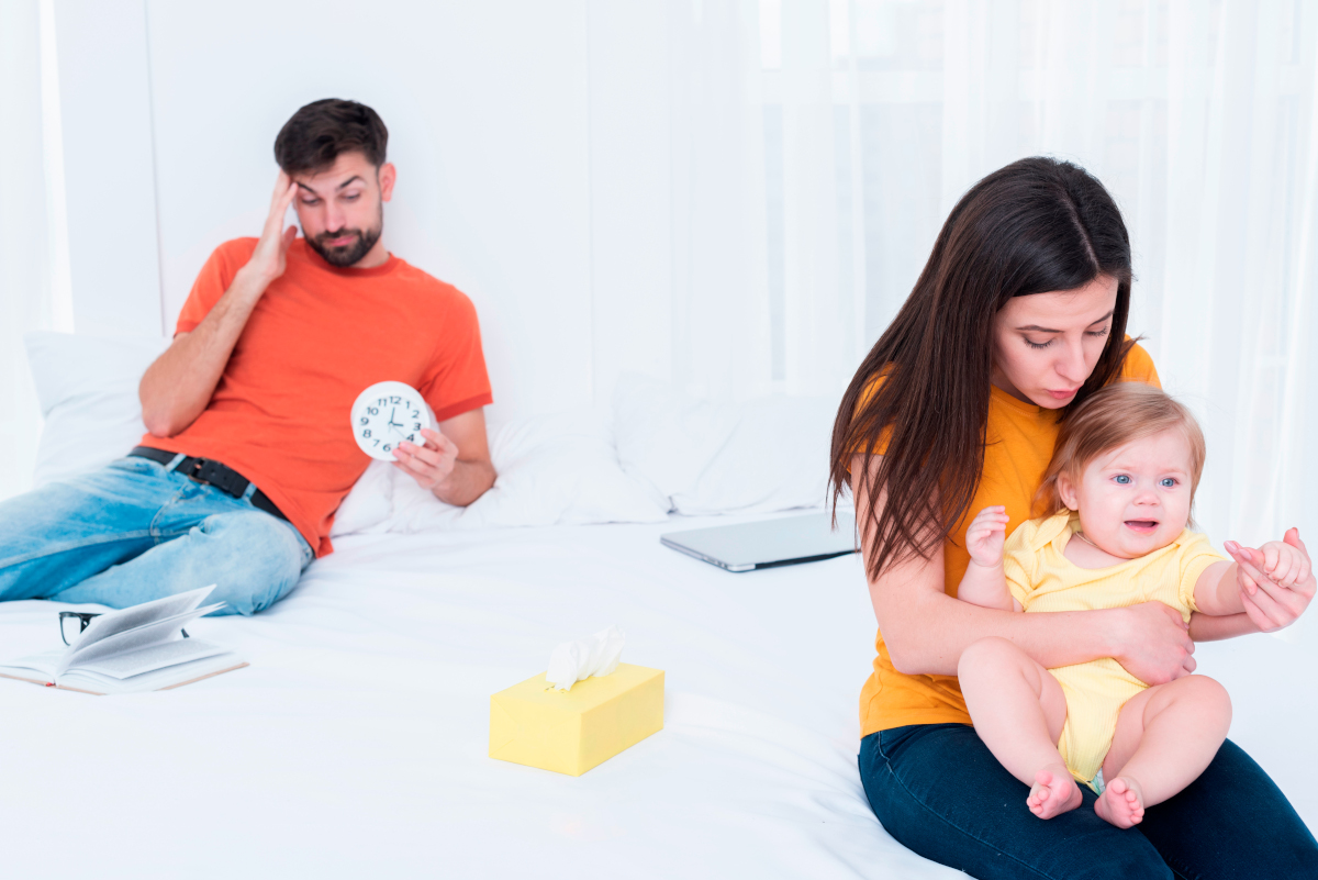 Mon conjoint est jaloux de notre bébé