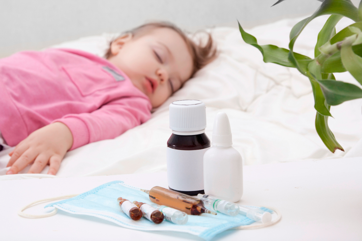 Bébé malade en vacances