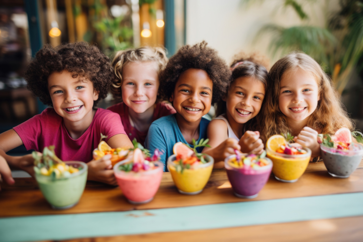 Goûter d'été équilibré