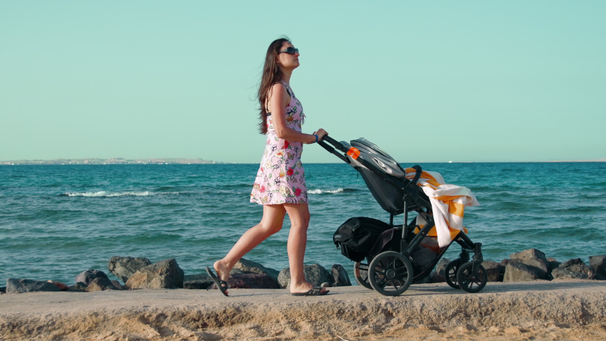 Premier été de bébé