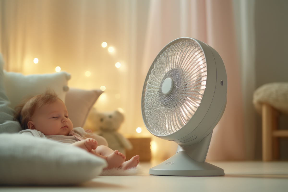 Bébé et ventilateur la nuit