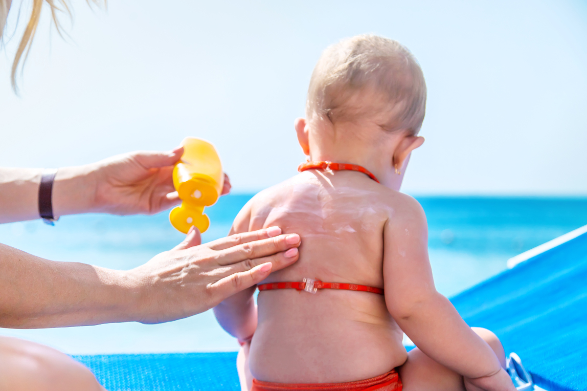 Peau des enfants et soleil Peau des enfants et soleil