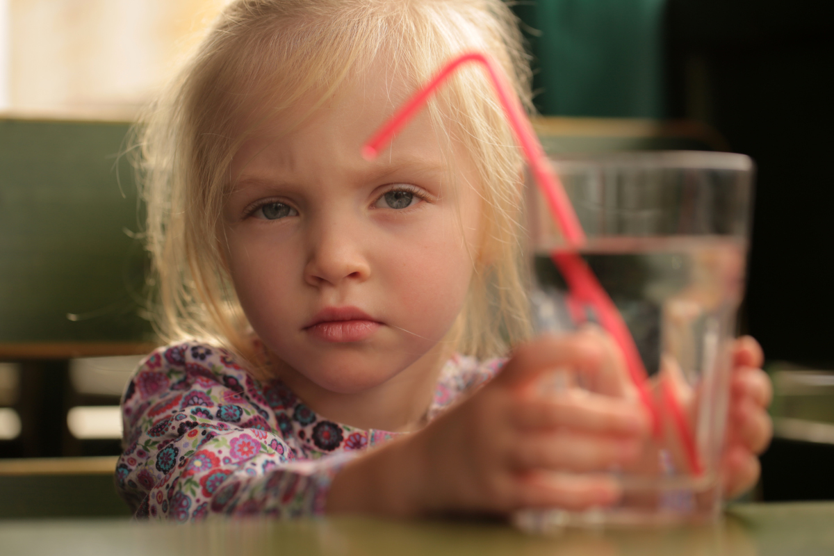 Déshydratation enfant en vacances