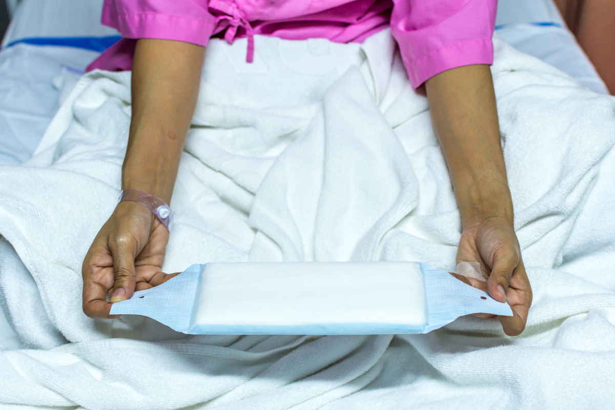 Retour de couches après bébé
