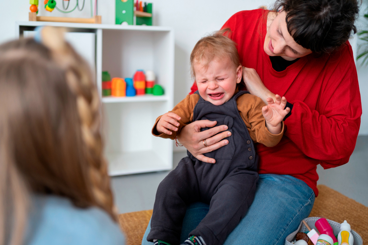 Bébé malade dès la première semaine de crèche