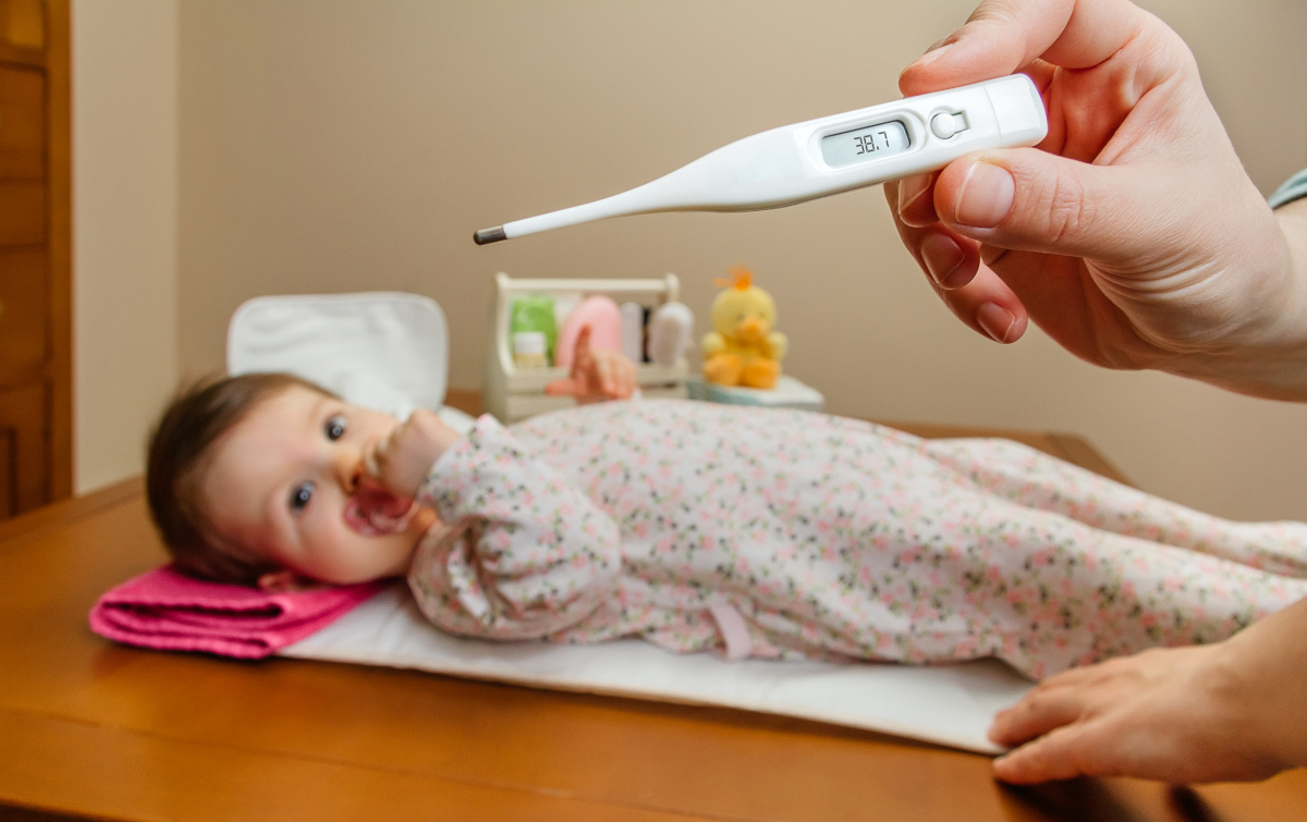 Fièvre ou coup de chaleur chez bébé