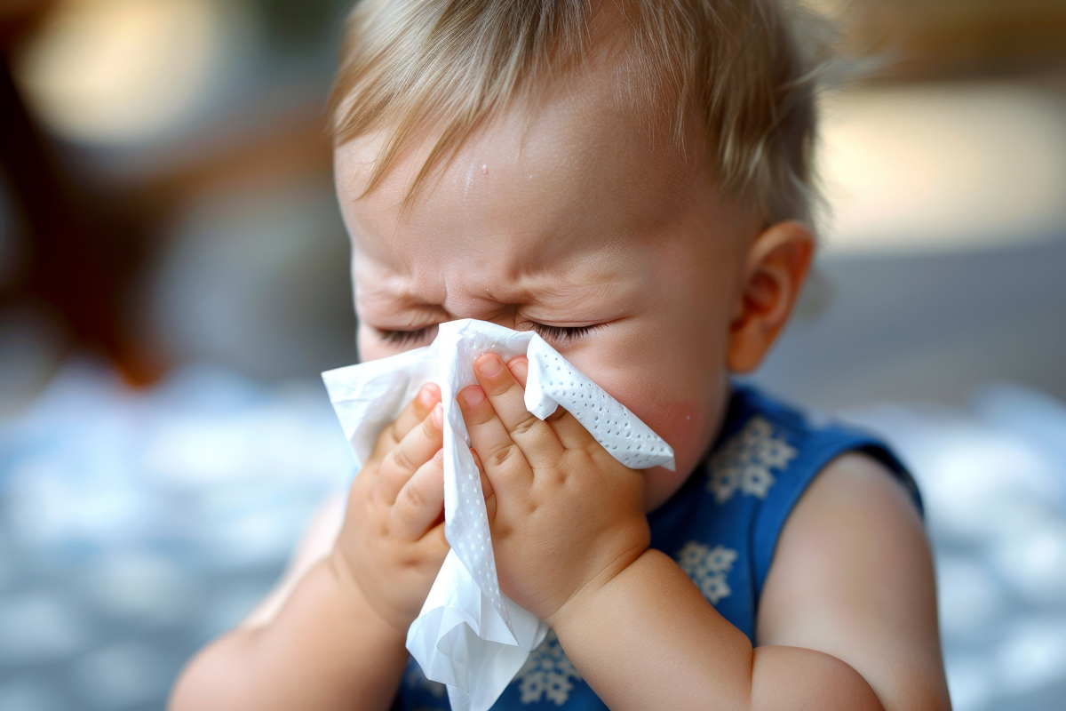 Immunité de bébé et virus de la crèche