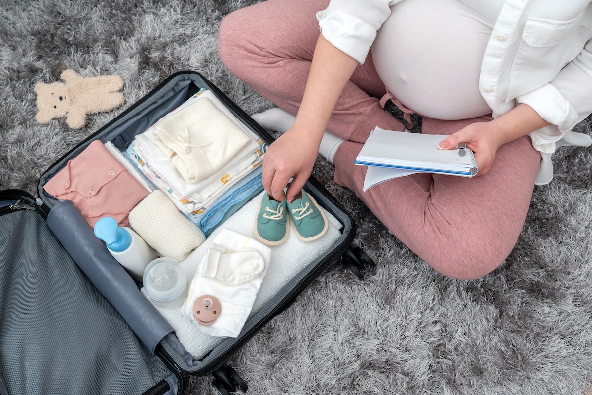 Valise de maternité d'hiver