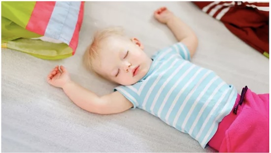 Le Sommeil d'un bébé de 2 ans