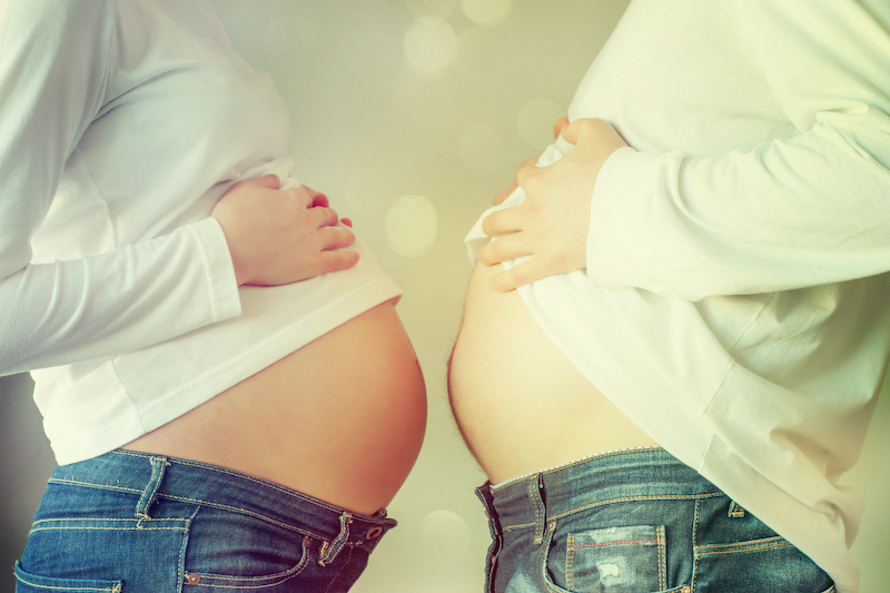 Le syndrome de la Couvade chez l'homme