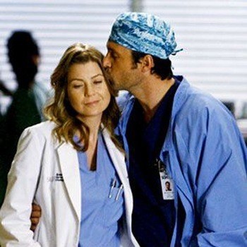 Meredith et Derek de Grey's Anatomy