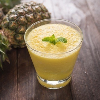 Smoothie d'ananas et pomme