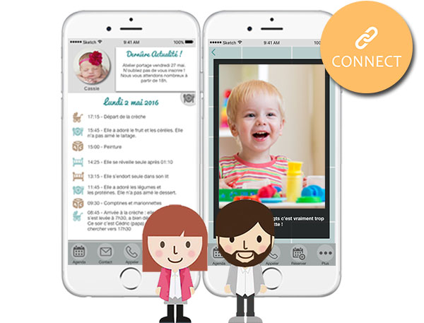 Application mobile Castor pour les parents
