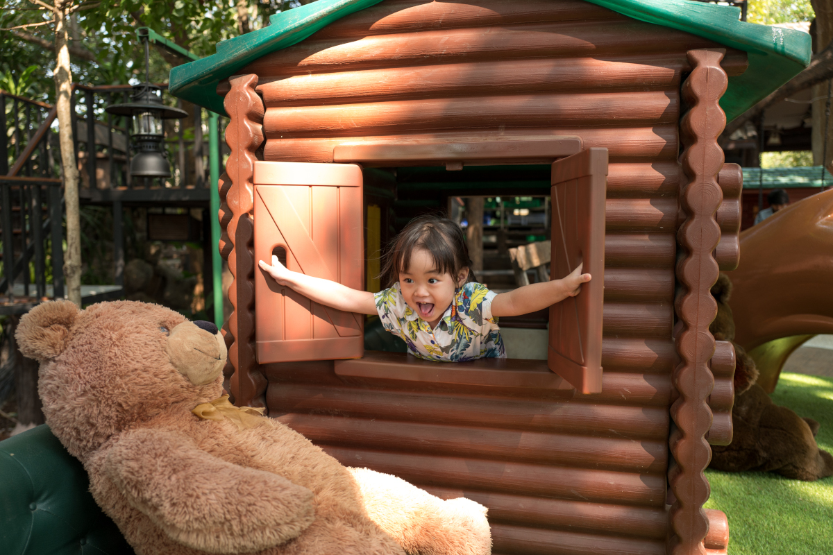 Cabane enfant